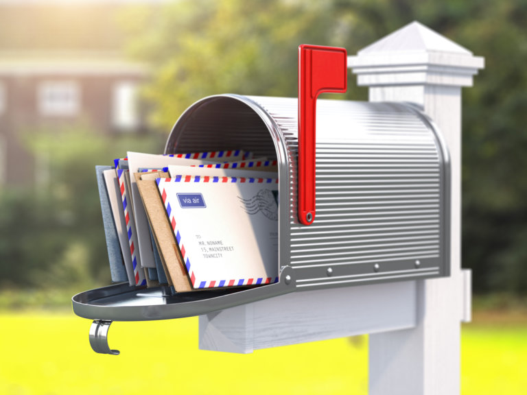 mail in mailbox
